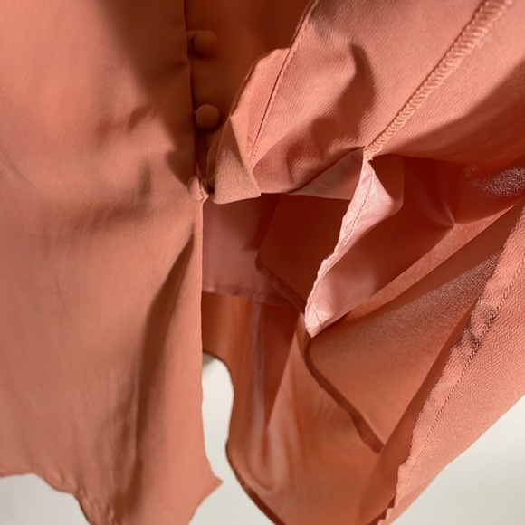 Forever 21 Plus Size Peachy Rose Pink Dress 3X #457 - Picture 7 of 12